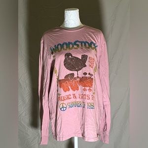 Large pink Woodstock longsleeve